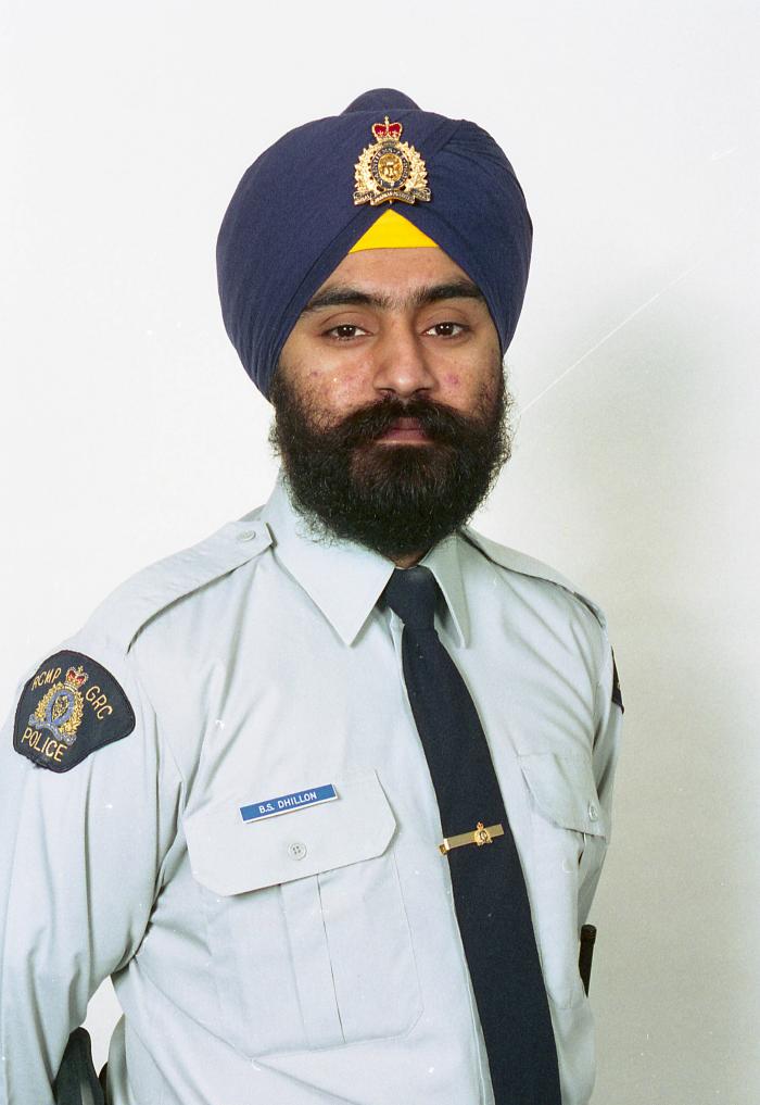 [RCMP photo of Baltej Singh Dhillon]