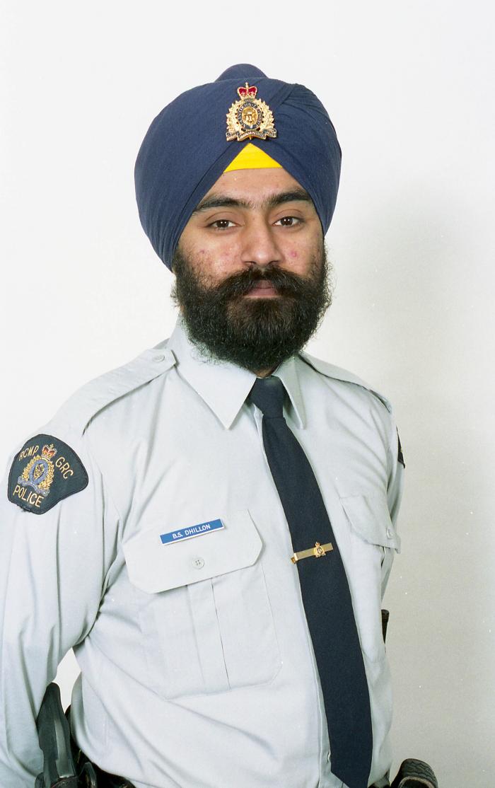 [RCMP photo of Baltej Singh Dhillon]