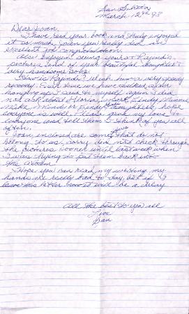 [Correspondence from San Sihota re: Paldi Remembered]