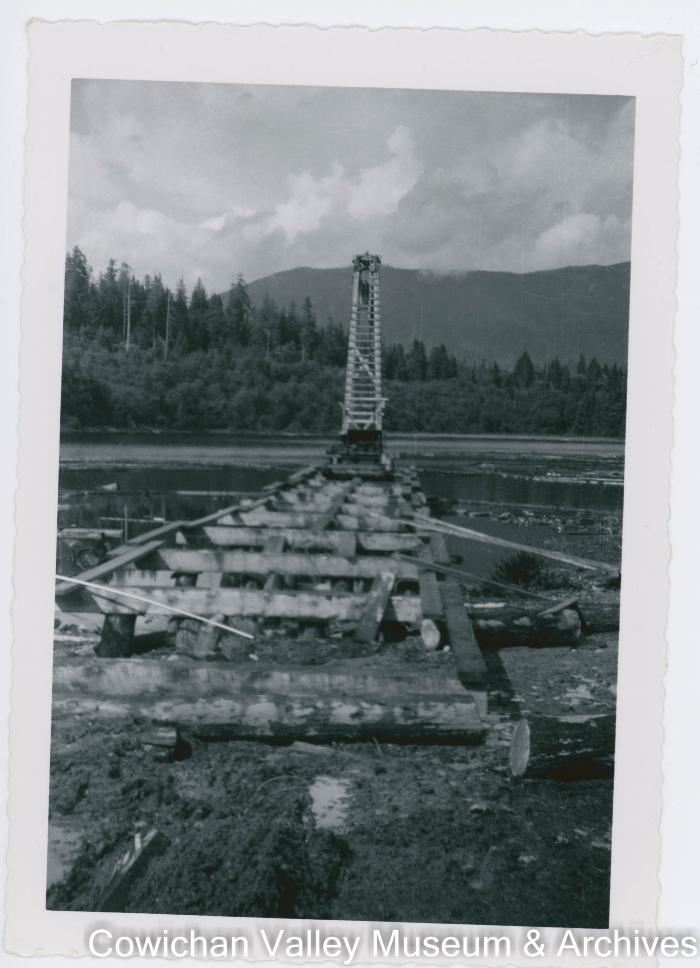 Beaver Lake mill by Cowichan Lake
