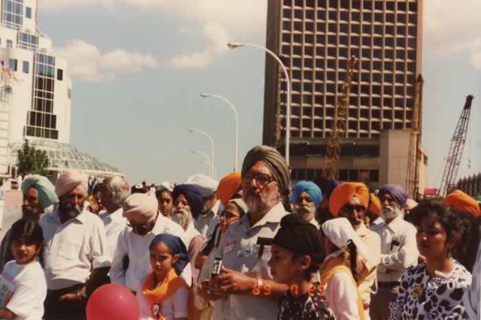 Canada Place gathering