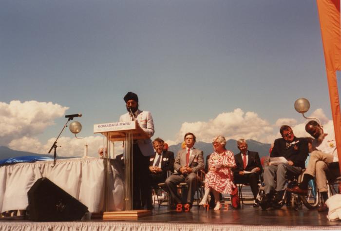 Opening by master of ceremony