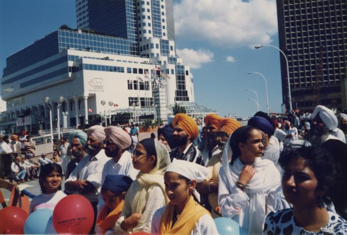 Canada Place gathering