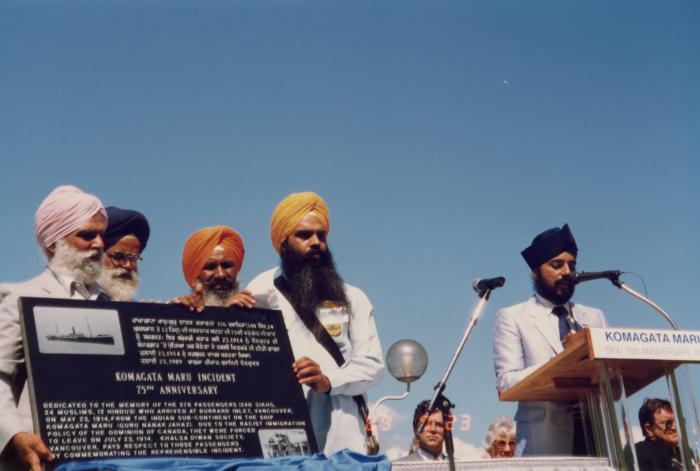 Unveiling plaque