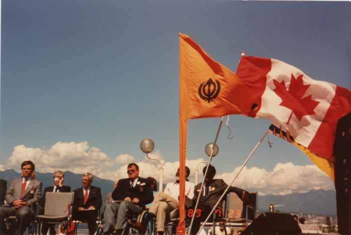 Canada Place gathering