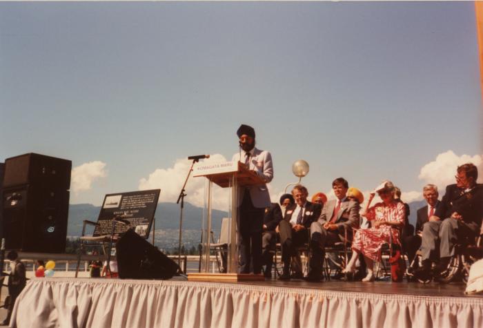 Canada Place gathering