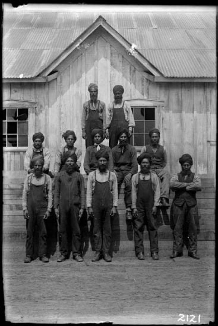 Sikh sawmill workers