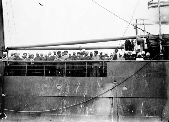 Sikhs aboard Komagata Maru
