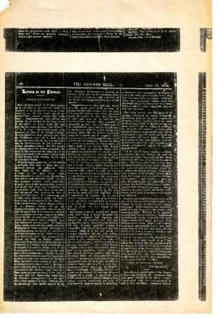 Newsclipping - Pioneer Mail: Letters to the Pioneer: Indian emigration