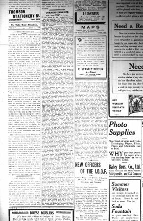 Newsclipping - Vancouver News-Advertiser: Correspondence: The situation in India. Page 4