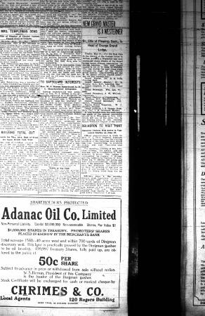 Newsclipping - Vancouver Daily Province: Squadron to visit port. Page 15