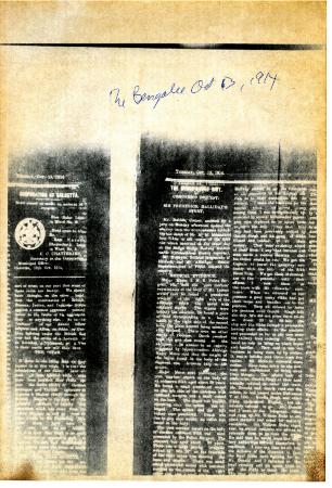 Newsclipping - The Bengalee: The Budge-Budge riot: coroner's inquest