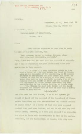 Copy of letter from Reid to W. D. Scott confirming wires and night-letters. Page 1-4