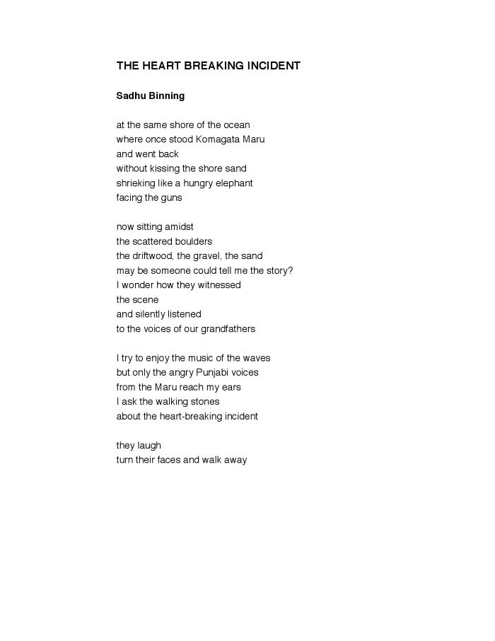 The Heart Breaking Incident [english]