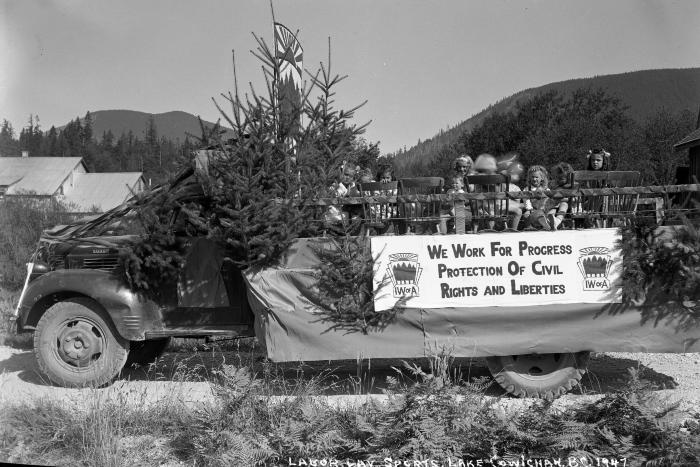 [Labour Day Sports, Lake Cowichan, BC, 1947]