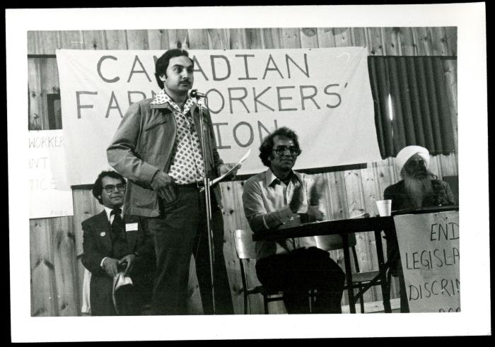 [Photo of Raj Chouhan and Charan Gill]