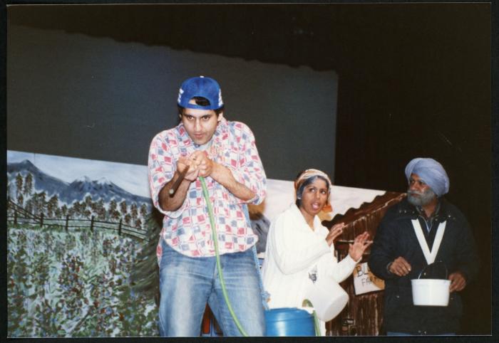 [Photo of unidentified individuals from the Vancouver Sath Theatre in Fraser Valley, BC]