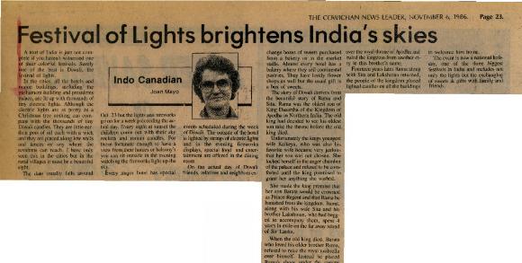 [Festival of Lights brightens India's skies]