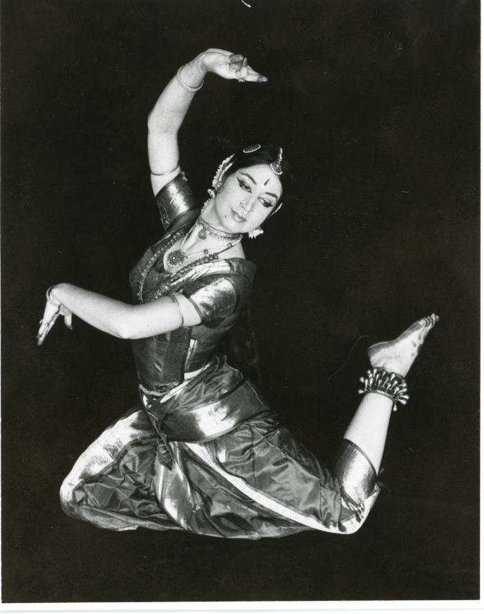 [Photo of an Indian classical dancer]