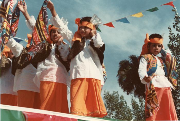 [Photo of a group of young dancers]