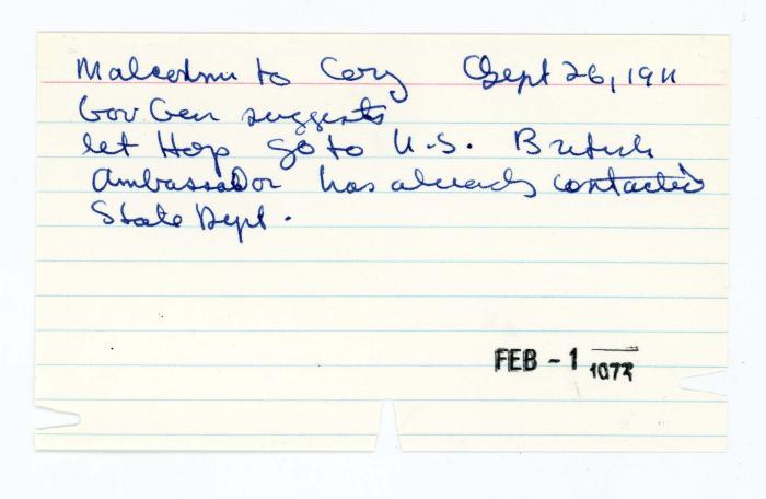 [Index card - illegible]