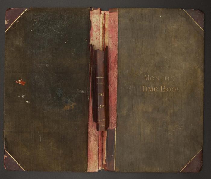[Mayo Lumber Company monthly payroll book, 1915 - 1917]
