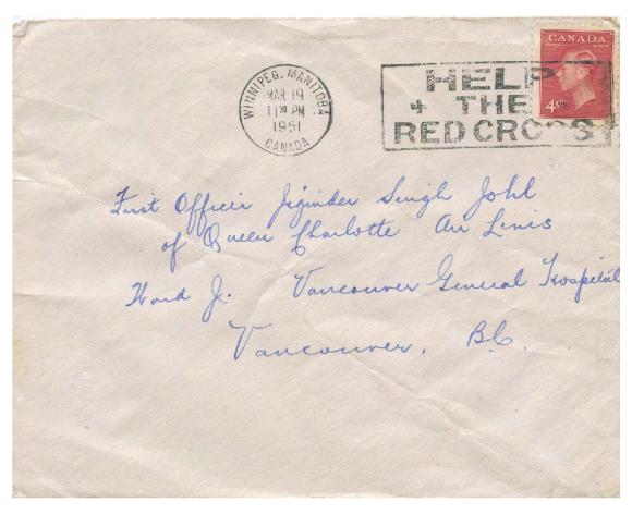 [Correspondence from Brami Sardar to Jiginder Singh Johl]