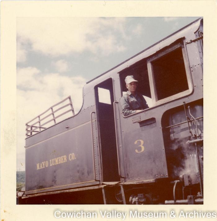 Clarence Martin driving the 3 spot